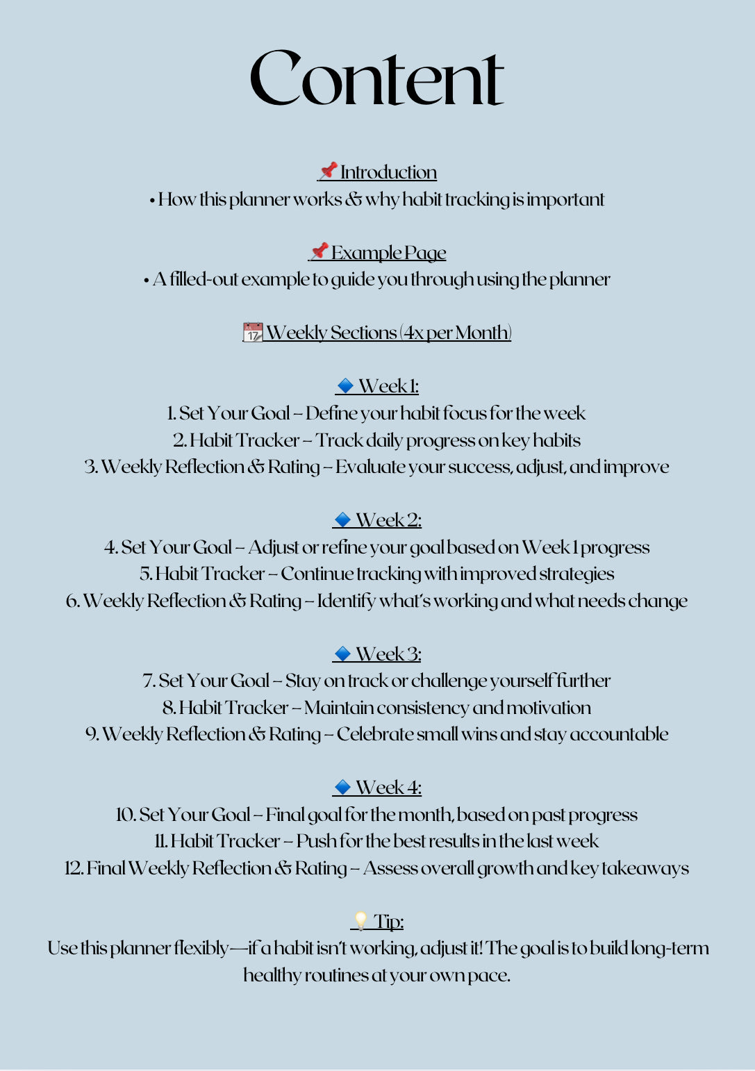 Planificateur et suivi des habitudes saines