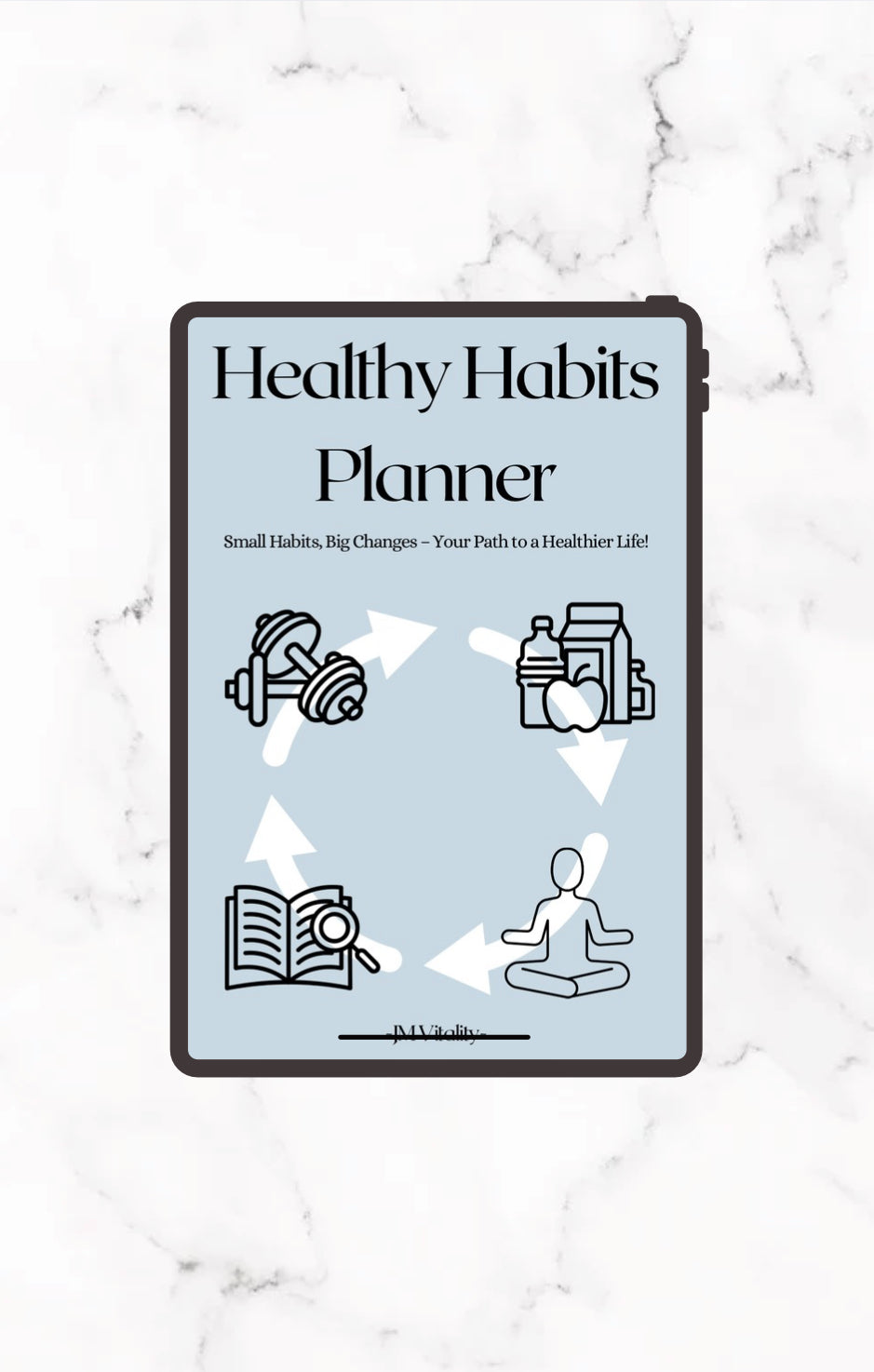 Healthy Habits Planner and Tracker